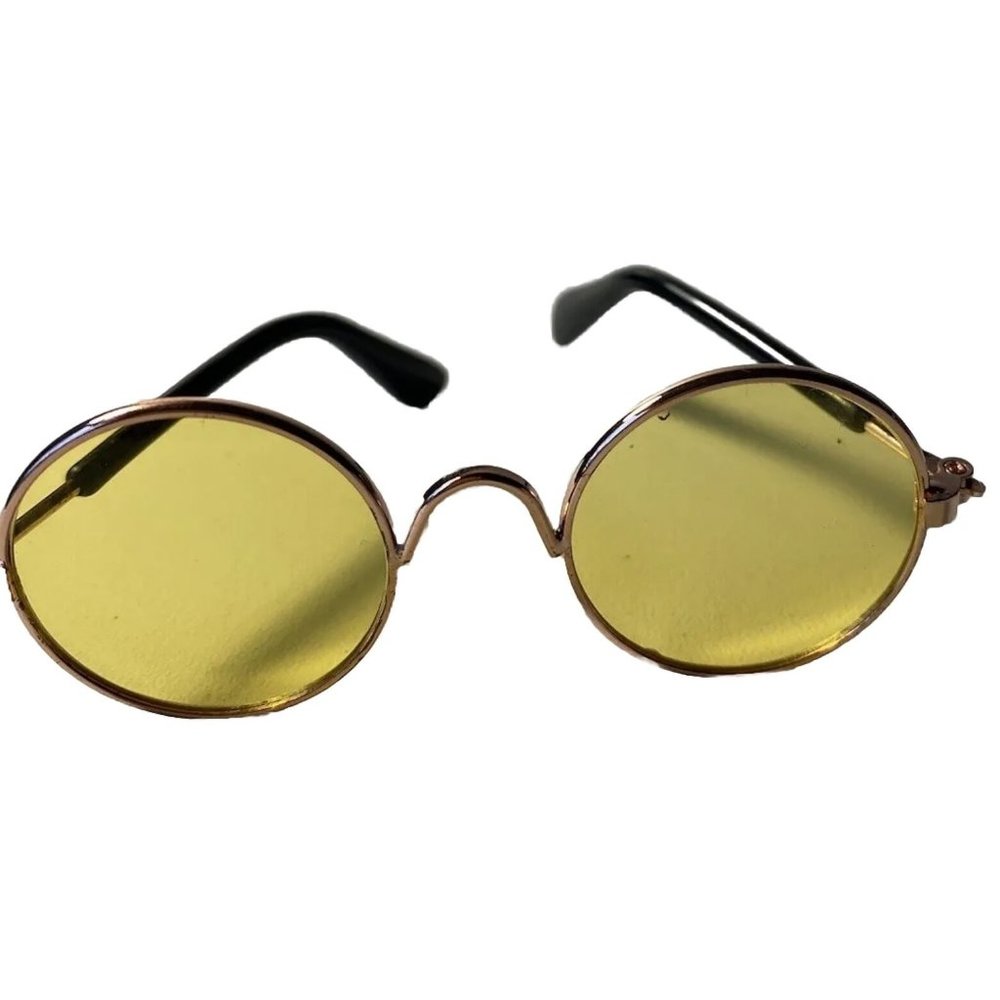 Sunglasses For Cats & Small Pets - Brand New Yellow